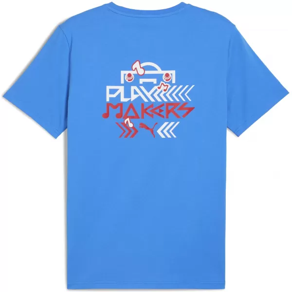  Риза PUMA NEYMAR JR PLAYMAKER TEE 66032110 PUMA TEAM ROYAL/PUMA RED 