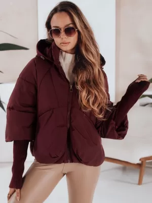Дамско яке DSTREET TY5037 КЛАРЕТ