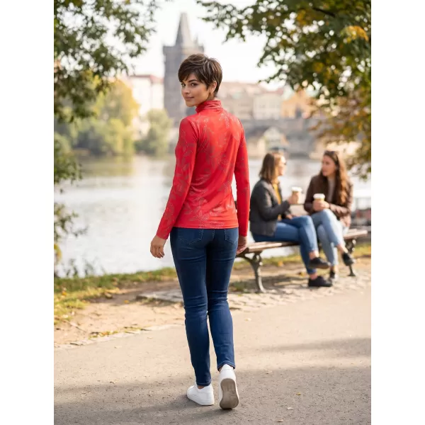 Риза ALTISPORT GERDA ЧЕРВЕНО 