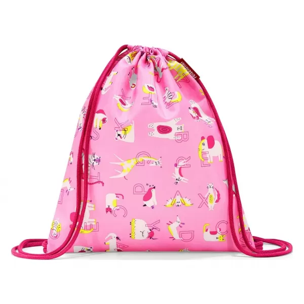  Спортна чанта REISENTHEL MYSAC KIDS ABC ПРИЯТЕЛИ РОЗОВО 
