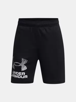 Къси панталонки за момчета UNDER ARMOUR UA TECH LOGO SHORTS 1383333-001 ЧЕРЕН
