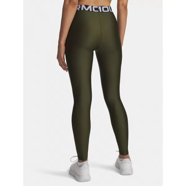  Дамски клин UNDER ARMOUR UA HG LEGGING 1383559-308 ЗЕЛЕНО 