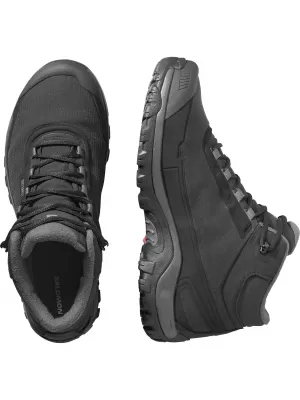 Мъжки обувки SALOMON SHELTER WATERPROOF ЧЕРЕН/АСФАЛТ/CASTLERROCK
