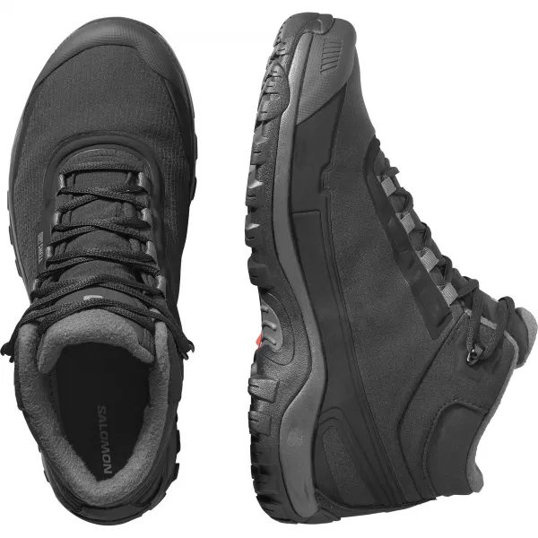  Мъжки обувки SALOMON SHELTER WATERPROOF ЧЕРЕН/АСФАЛТ/CASTLERROCK 