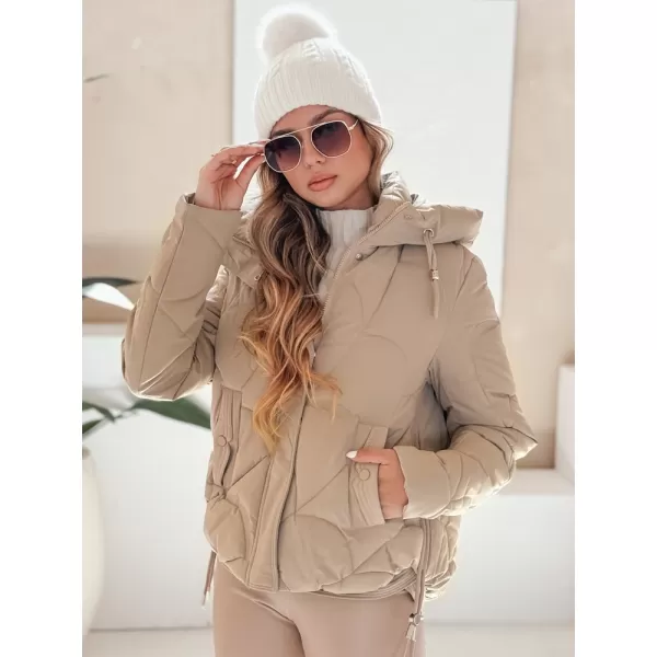  Дамско яке DSTREET TY5041 КАРАМЕЛ 