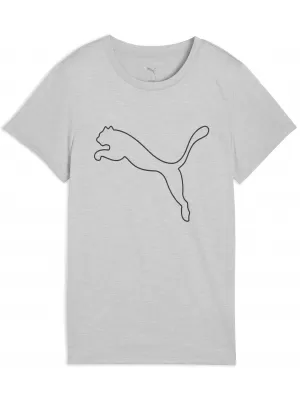Риза PUMA W TAD ESSENTIAL HEATHER LOGO TEE 52589304 СВЕТЛО СИВО ХЕДЪР