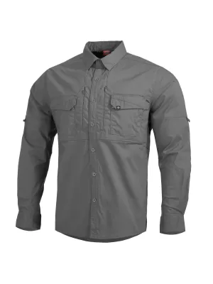 Мъжка риза PENTAGON PLATO SHIRT K02019 ВЪЛК/СИВ