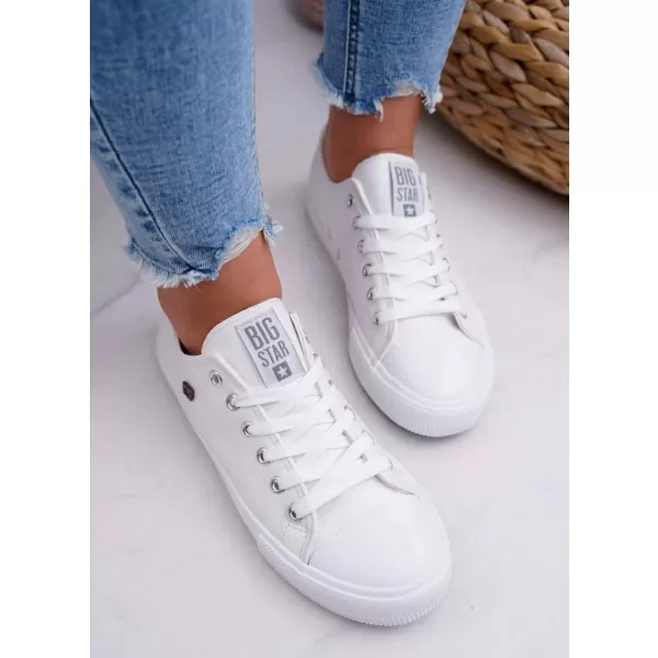  Дамски маратонки BIG STAR NN276001 WHITE Big Star Shoes 