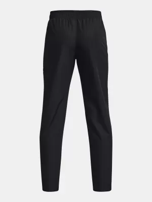 Панталони за момчета UNDER ARMOUR UA SPORTSTYLE WOVEN PANTS 1370184-001 ЧЕРЕН