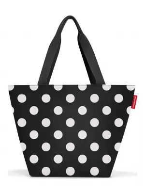 Дамска чанта REISENTHEL SHOPPER M БЕЛИ ТОЧКИ