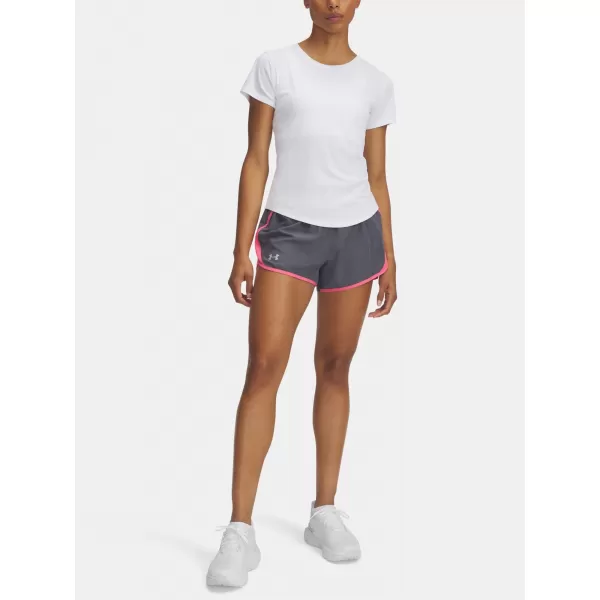  Дамски шорти UNDER ARMOUR UA FLY BY 3'' SHORTS 1382438-027 СИВО 