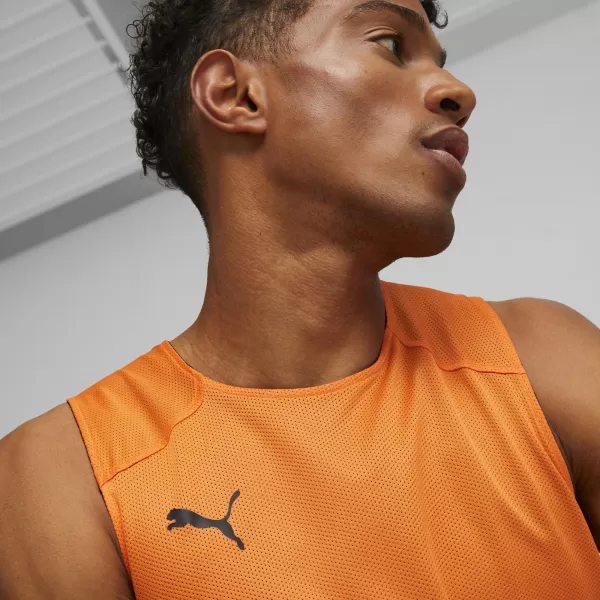  Мъжки фланелка PUMA REVERSIBLE PRACTICE JERSEY 67664006 ЗЛАТЕН МАК 