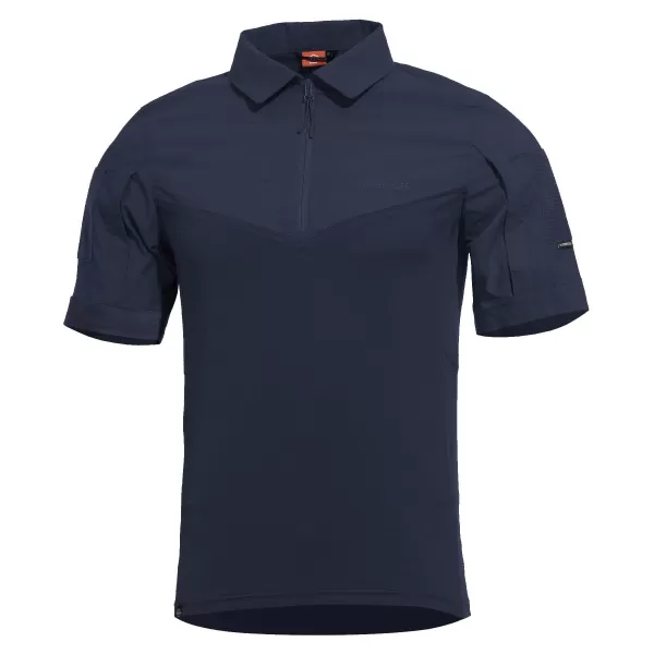  Мъжка тениска с яка PENTAGON RANGER SHORT ARM SHIRT K02013 СРЕДНОЩНО СИНЬО 