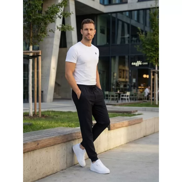  Мъжки панталон ALTISPORT ATS JOGGER CLASSIC - FIT ЧЕРЕН 