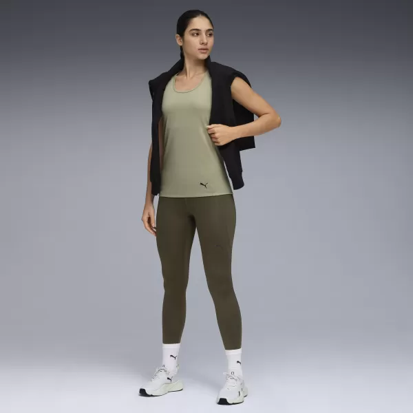  Гамаши PUMA W TAD ESSENTIAL TIGHT - HW 7/8 52589970 ТЪМНО МАСЛИНА 