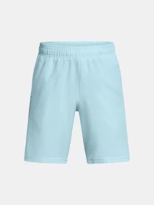 Къси панталонки за момчета UNDER ARMOUR UA TECH WOVEN WORDMARK SHORT 1383341-494 СИНЬО
