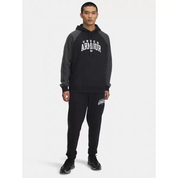  Мъжки спортен панталон UNDER ARMOUR UA RIVAL FLC CB PANTS 6003954-001 ЧЕРЕН 