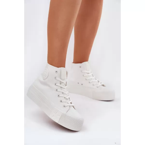 Дамски маратонки BIG STAR RR274743 WHITE Big Star Shoes 