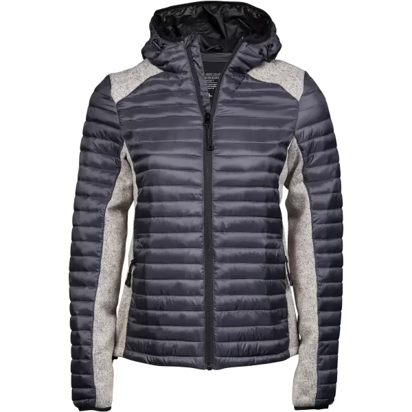  Дамско яке TEE JAYS | TJ 9611 КОСМИЧЕСКИ СИВ/СИВ МЕЛАНЖ 