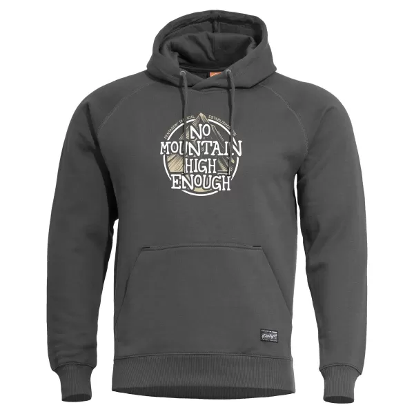  Суичър PENTAGON PHAETON HOOD SWEATER NO MOUNTAIN K09021 СГУРИЯ СИВО 