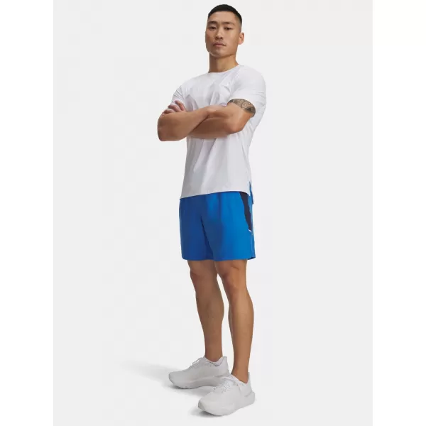  Мъжки шорти UNDER ARMOUR UA LAUNCH PRO 2N1 7 SHORTS СИНЬО 
