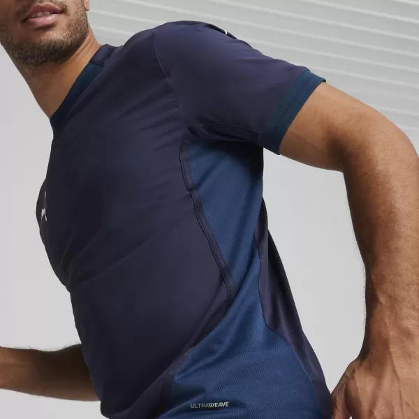  Мъжки фланелка PUMA TEAMFINAL JERSEY 70573706 PUMA NAVY/WHITE/PERSIAN BLUE 