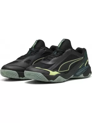 Ботуши PUMA SOLARSTRIKE 4 10844601 ЧЕРНО/ЗЕЛЕНО/ГАДНО/МЪХ