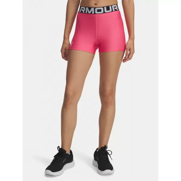  Дамски шорти UNDER ARMOUR UA HG SHORTY 1383629-672 РОЗОВО 