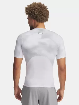 Мъжка тениска UNDER ARMOUR UA HG ARMOUR PRINTED SS 1383321-101 БЯЛО