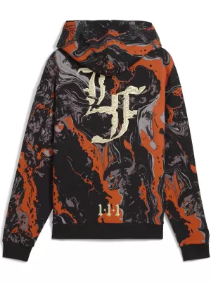 Мъжки суичър PUMA LAFRANCE HEEM ERA FULL ZIP 63247101 ОРАНЖЕВО GLO/AOP