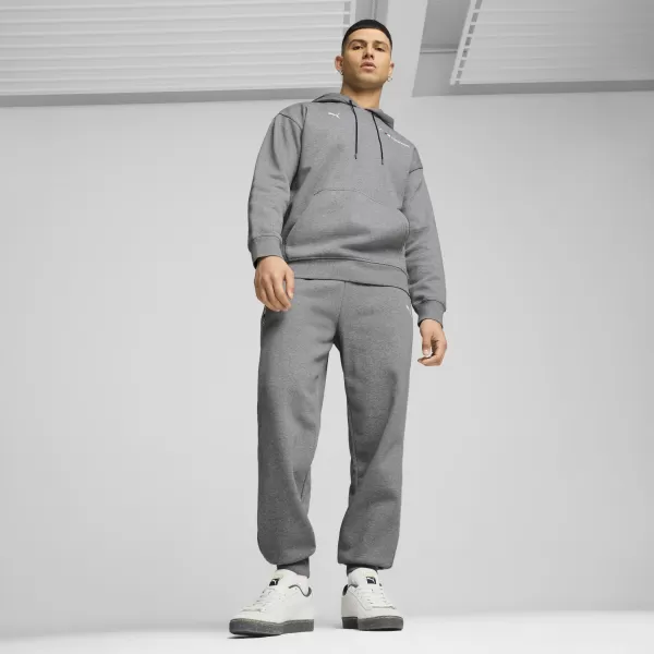  Мъжки анцузи PUMA BMW MMS ESS+ PANTS FLEECE 62749903 СРЕДНО СИВО ХЕДЪР 
