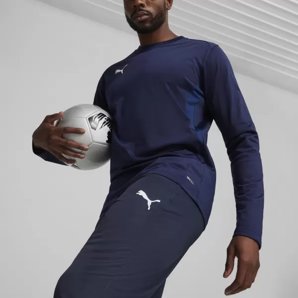  Мъжки панталон PUMA TEAMGOAL TRAINING PANT 658639_06 PUMA ТЪМНО/БЯЛО/ПЕРСИЙСКО СИНЬО 