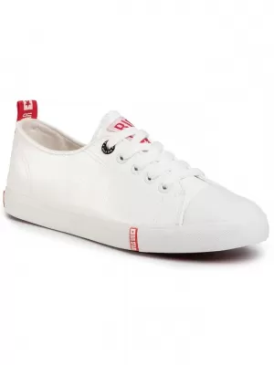 Дамски маратонки BIG STAR GG274005 WHITE Big Star Shoes