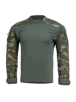 тениска PENTAGON WOLF COMBAT SHIRT CAMO K02025 СИВ КАМУФЛАЖ