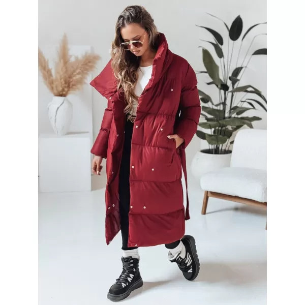  Палто DSTREET TY4961 БОРДЕ 
