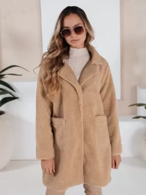 Дамско палто DSTREET NY0757 БЕЖОВО