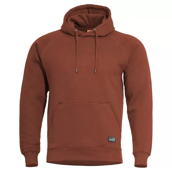  Суичър PENTAGON PHAETON HOOD SWEATER K0902174 КЕСТЕНЯВО ЧЕРВЕНО 