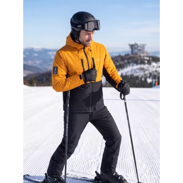  Мъжко зимно яке ALTISPORT GALLANT ГОРЧИЦА 