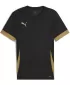 Мъжки фланелка PUMA TEAMGOAL MATCHDAY JERSEY 705747_28 PUMA BLACK/GOLD/MATTE GOLD