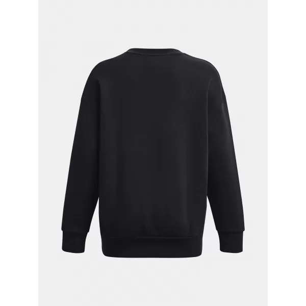  Дамски суичър UNDER ARMOUR ESSENTIAL FLC OS CREW 1379475-001 ЧЕРЕН 