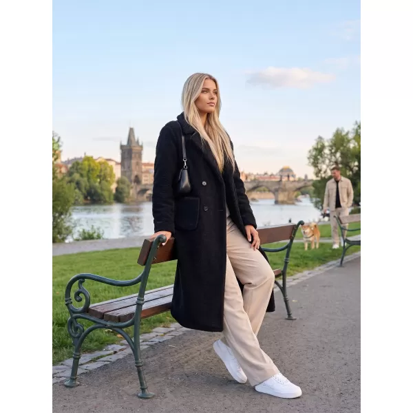  Дамско палто KIXMI VINILA ЧЕРЕН 