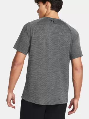 Мъжка тениска UNDER ARMOUR UA TECH TEXTURED SS 1382796-025 СИВО