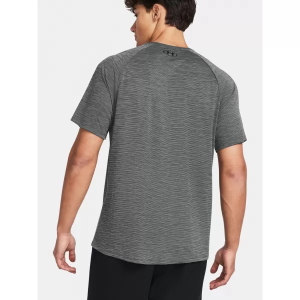  Мъжка тениска UNDER ARMOUR UA TECH TEXTURED SS 1382796-025 СИВО 