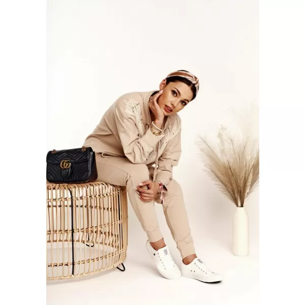 Дамски маратонки BIG STAR NN276001 WHITE Big Star Shoes 