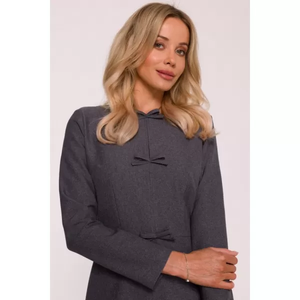  Рокля STYLOVE S413 СИВО 