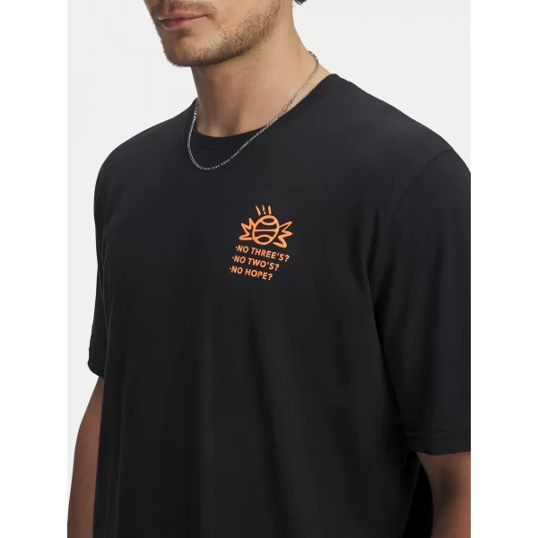  Мъжка тениска UNDER ARMOUR UA M 60/40S CAN'T HOOP SS 6003684-001 ЧЕРЕН 