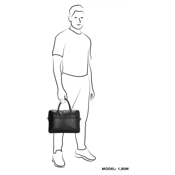  Чанта BEAGLES MURCIA BUSINESS BAG ЧЕРЕН 