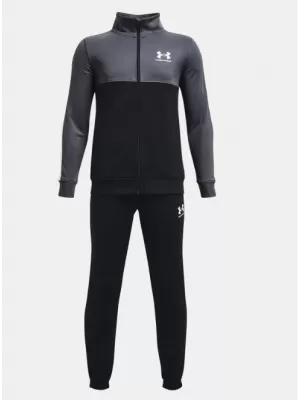 Комплект за момчета UNDER ARMOUR UA RIVAL CB KNIT TRACK SUIT 1373978-044 СИВО