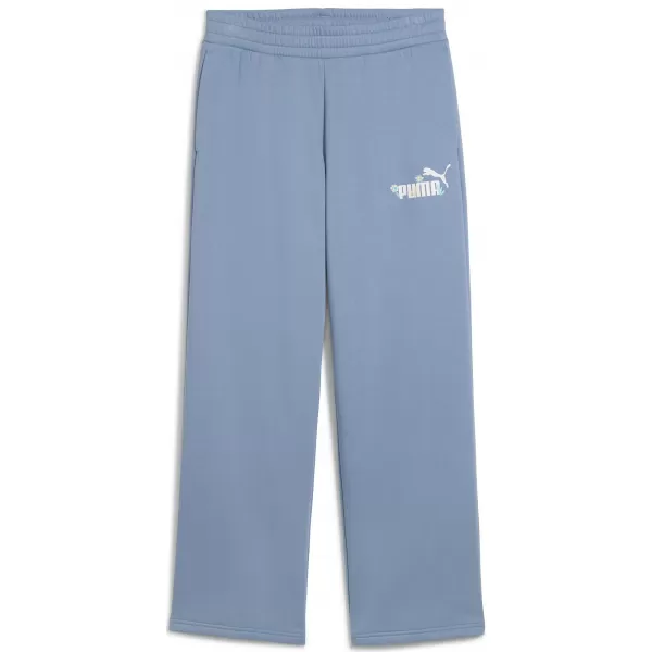  Дами PUMA ESS NATURE 2 0 COMFORT LOGO STRAIGHT PANTS FL OP 68808134 ХЛАДНО СИНЬО 