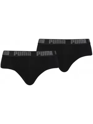 Мъжки брифи PUMA BASIC BRIEF 2P 88910006 ЧЕРНО/ЧЕРНО